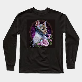 Glorious Abyssinian Cat Long Sleeve T-Shirt